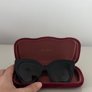 Gucci Women's Black Sunglasses